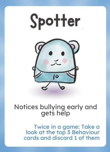 Spotter card